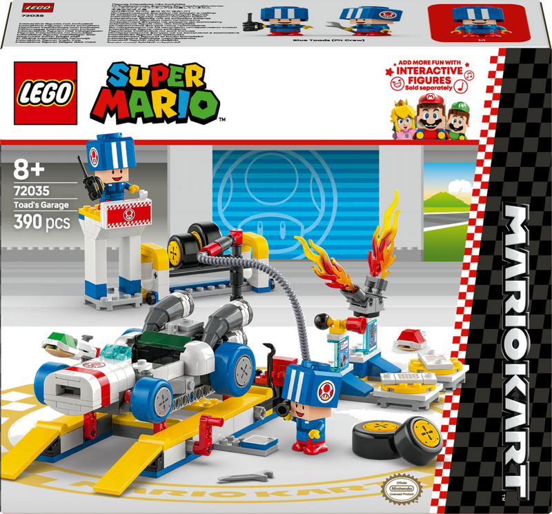 LEGO Super Mario 72035 Mario Kart – Toads garage