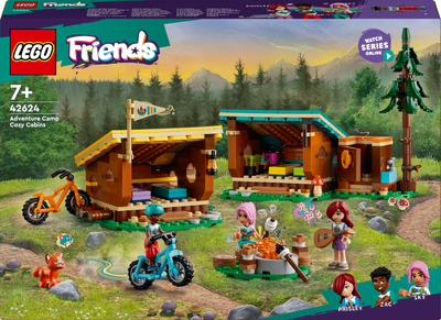 LEGO Friends 42624 Avonturenkamp knusse boshutten
