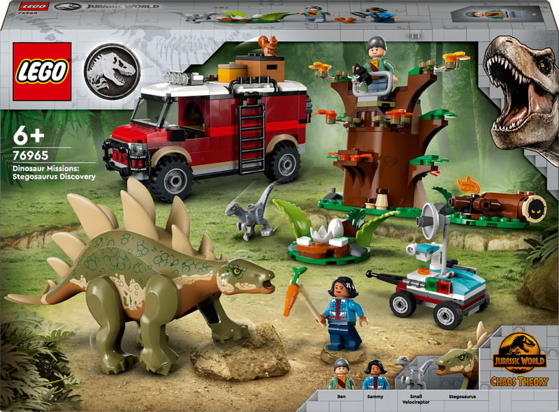 LEGO Jurassic World 76965 Dinosaurusmissies: Stegosaurus ontdekking