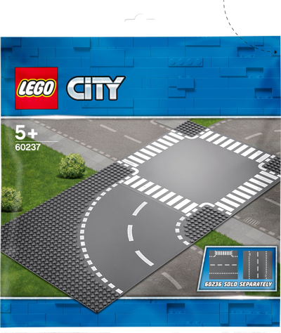 LEGO City 60237 Bocht en kruising