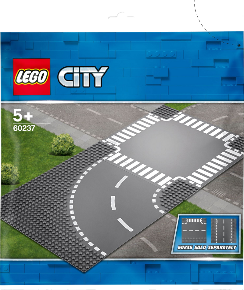 LEGO City 60237 Bocht en kruising