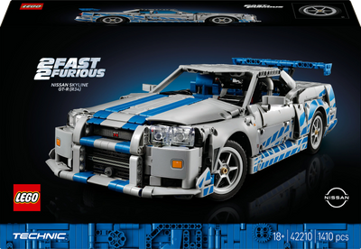 LEGO Technic 42210 2 Fast 2 Furious Nissan Skyline GT-R (R34) auto