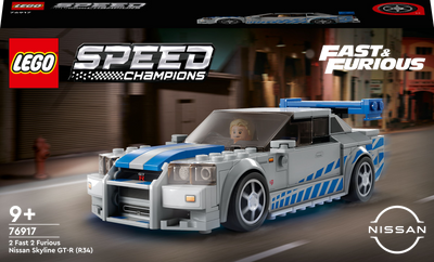 LEGO Speed Champions 76917 2 Fast 2 Furious Nissan Skyline GT-R