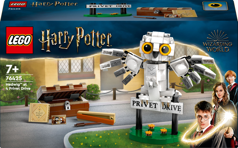 LEGO Harry Potter 76425 Hedwig bij Ligusterlaan 4