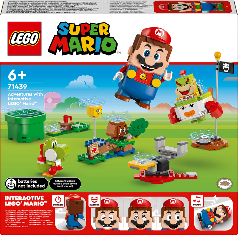 LEGO Super Mario 71439 Avonturen met interactieve LEGO Mario