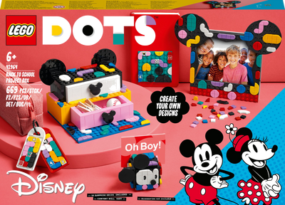 LEGO Dots 41964 Mickey Mouse & Minnie Mouse: Terug naar school
