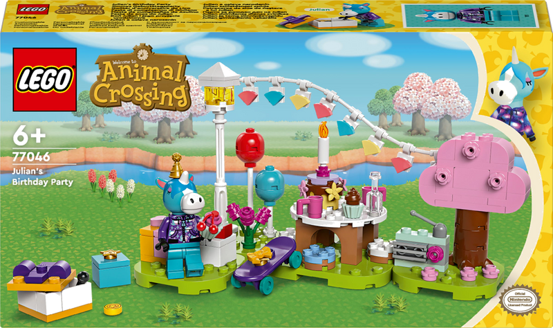 LEGO Animal Crossing 77046 Julians verjaardagsfeestje