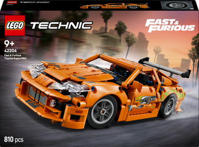 LEGO Technic 42204 Fast and Furious Toyota Supra MK4