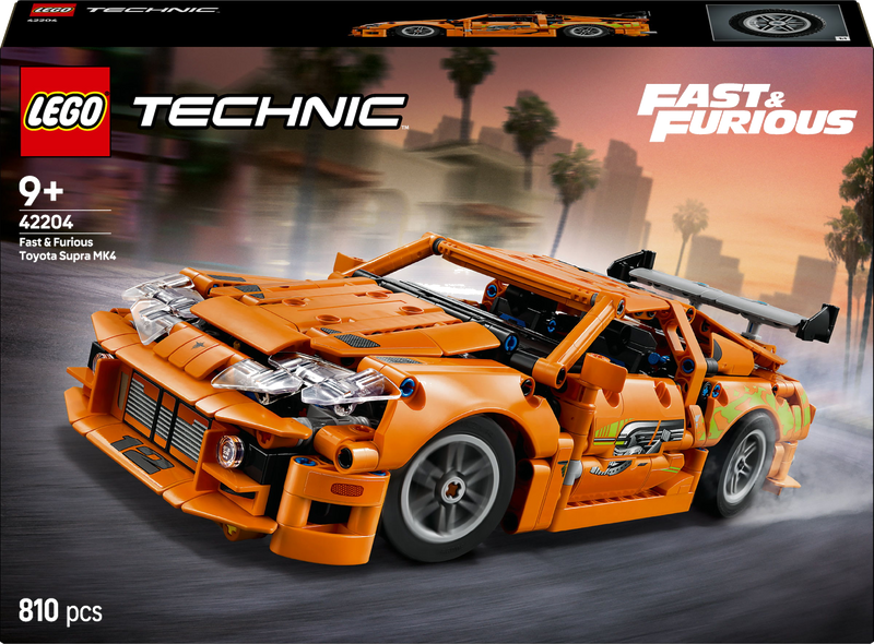 LEGO Technic 42204 Fast and Furious Toyota Supra MK4