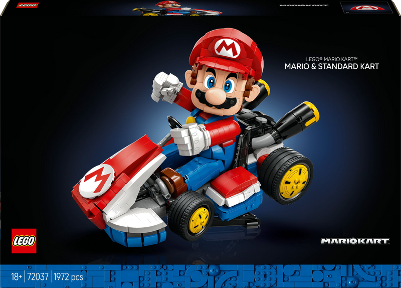 LEGO Super Mario 72037 Mario Kart – Mario en standaardkart