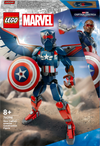 LEGO Marvel 76296 Nieuwe Captain America bouwfiguur