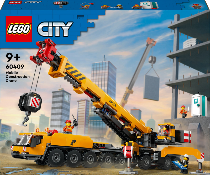 LEGO City 60409 Gele mobiele bouwkraan