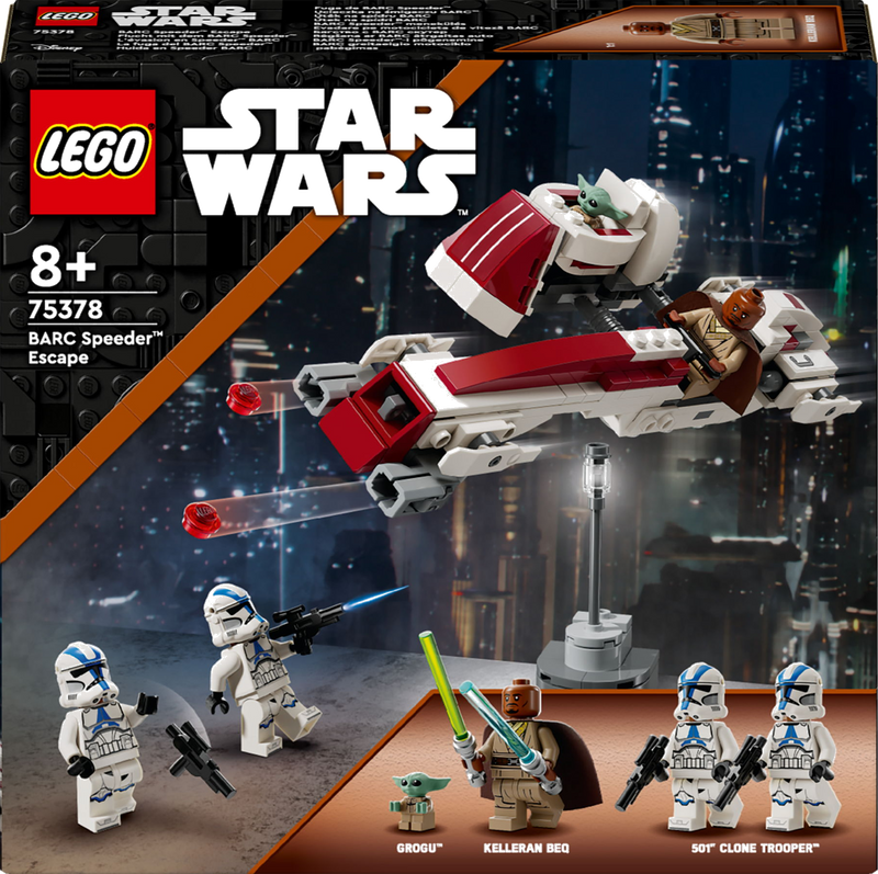 LEGO Star Wars 75378 BARC Speeder ontsnapping
