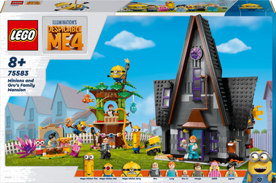 LEGO Minions 75583 Huis van de Minions en Gru