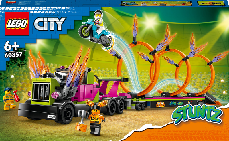 LEGO City 60357 Stunttruck & Ring of Fire-uitdaging