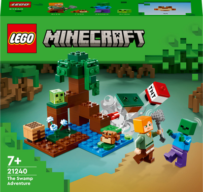 LEGO Minecraft 21240 Het Moerasavontuur