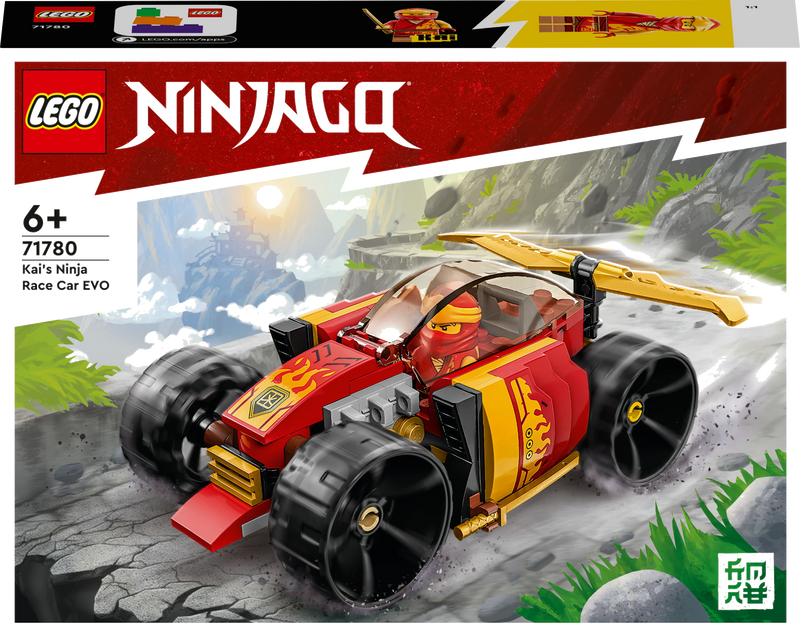 LEGO Ninjago 71780 Kai's Ninja racewagen EVO