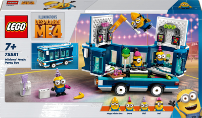 LEGO Minions 75581 Muzikale feestbus van de Minions