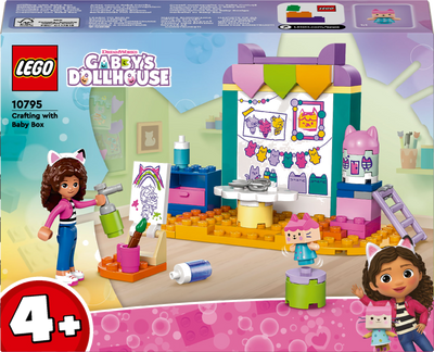 LEGO Gabby's Dollhouse 10795 Knutselen met Babykitty