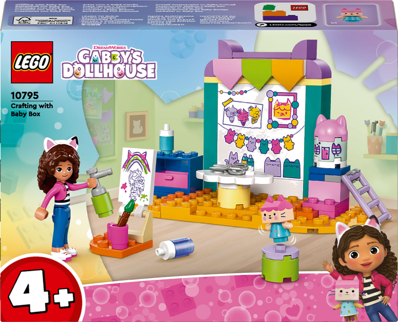 LEGO Gabby's Dollhouse 10795 Knutselen met Babykitty