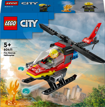 LEGO City 60411 Brandweerhelikopter