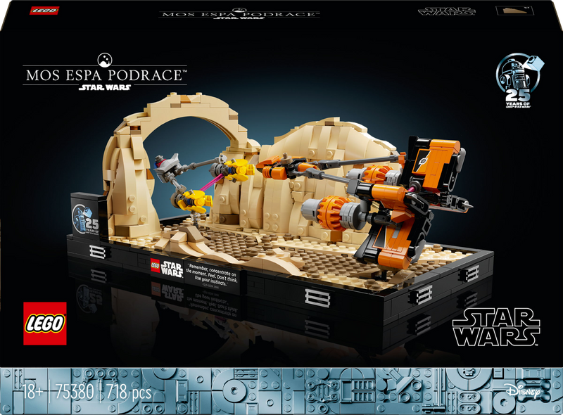 LEGO Star Wars 75380 Mos Espa Podrace diorama