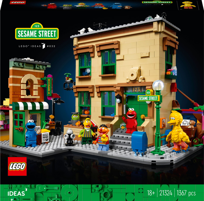 LEGO Ideas 21324 123 Sesame Street