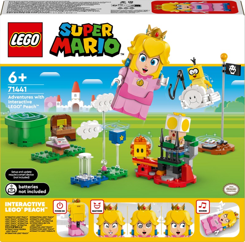 LEGO Super Mario 71441 Avonturen met interactieve LEGO Peach
