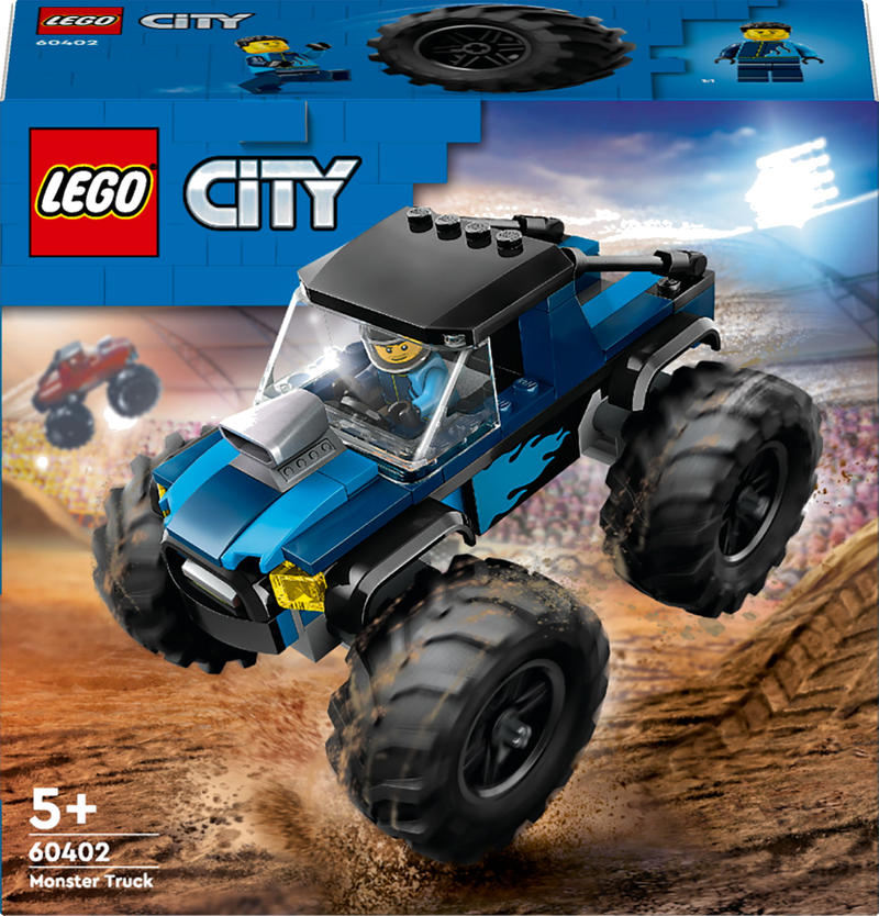 LEGO City 60402 Blauwe monstertruck