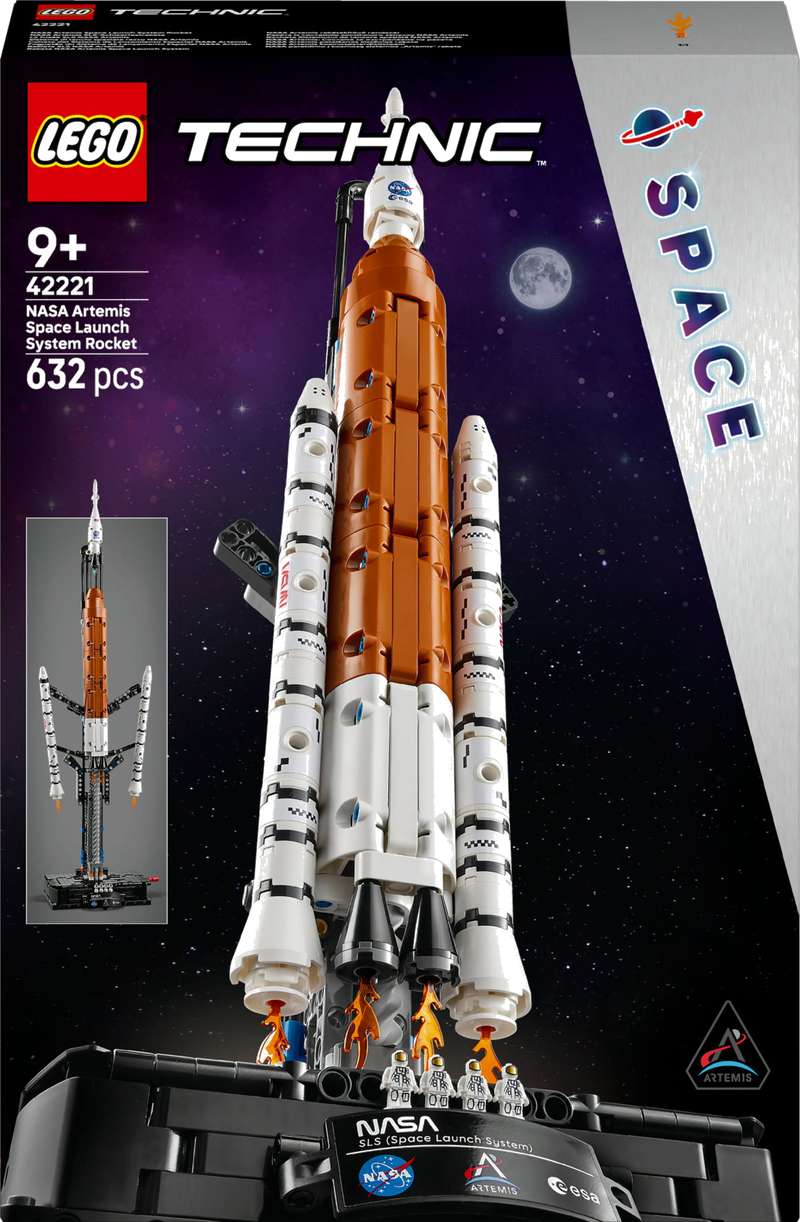 LEGO Technic 42221 NASA Artemis ruimteraket