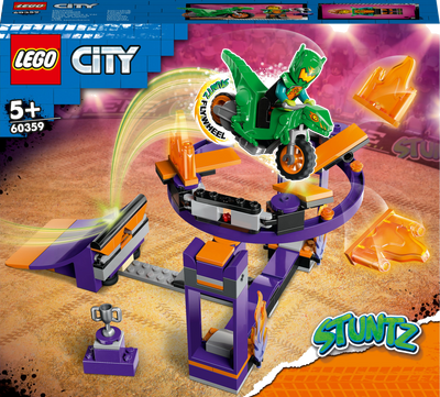 LEGO City 60359 Uitdaging: dunken met stuntbaan