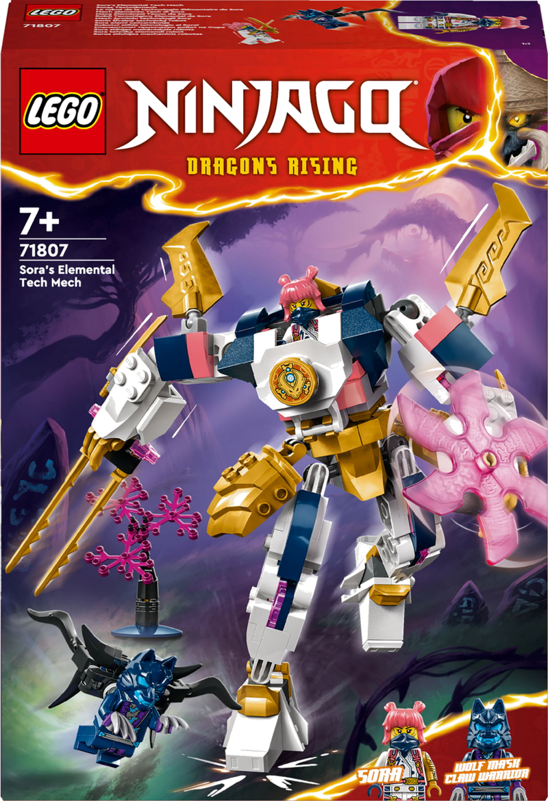 LEGO Ninjago 71807 Sora's elementaire techmecha
