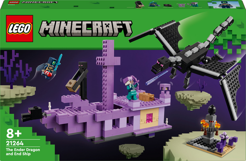 LEGO Minecraft 21264 De Enderdraak en het End-schip