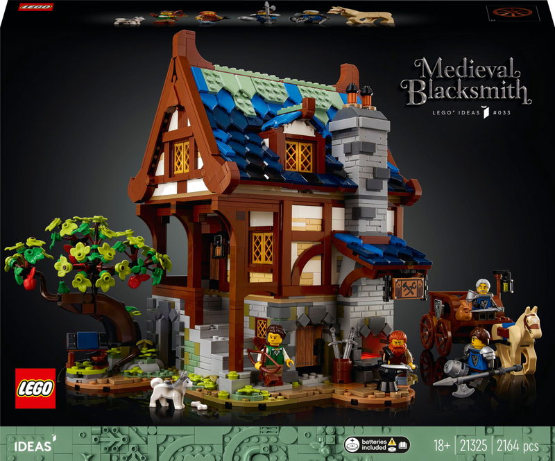 LEGO Ideas 21325 Middeleeuwse Smid