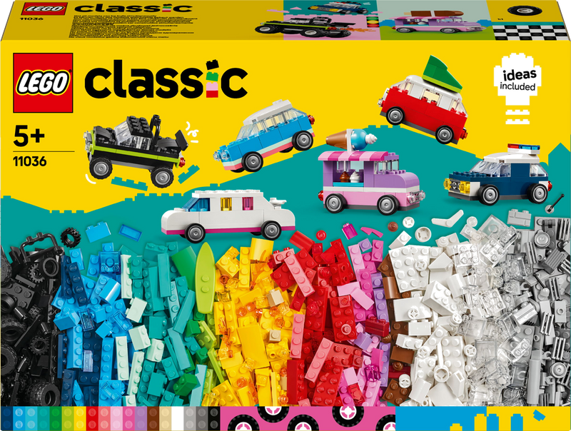 LEGO Classic 11036 Creatieve voertuigen