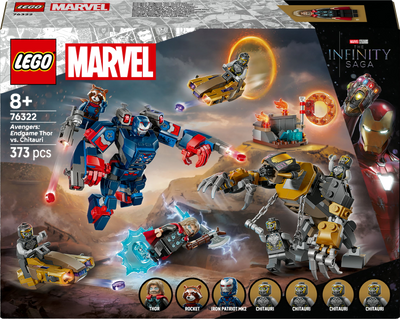 LEGO Marvel 76322 Avengers: Endgame Thor vs. Chitauri
