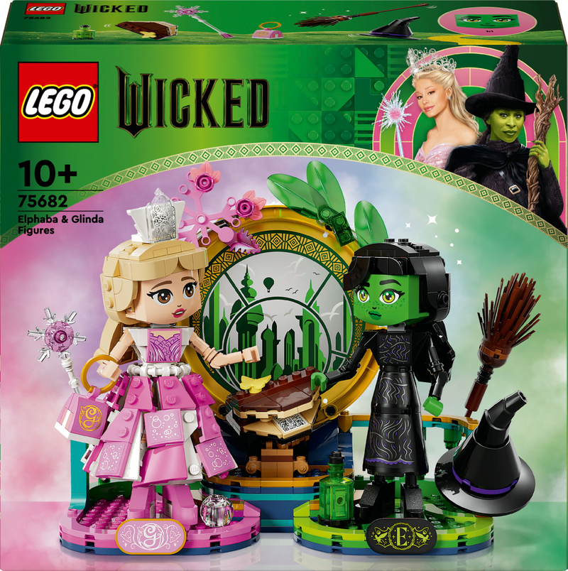 LEGO Wicked 75682 Elphaba en Glinda figuren