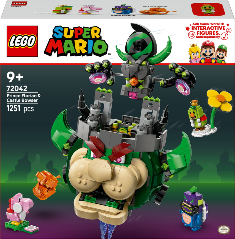 LEGO Super Mario 72042 Prins Florian en Kasteel-Bowser