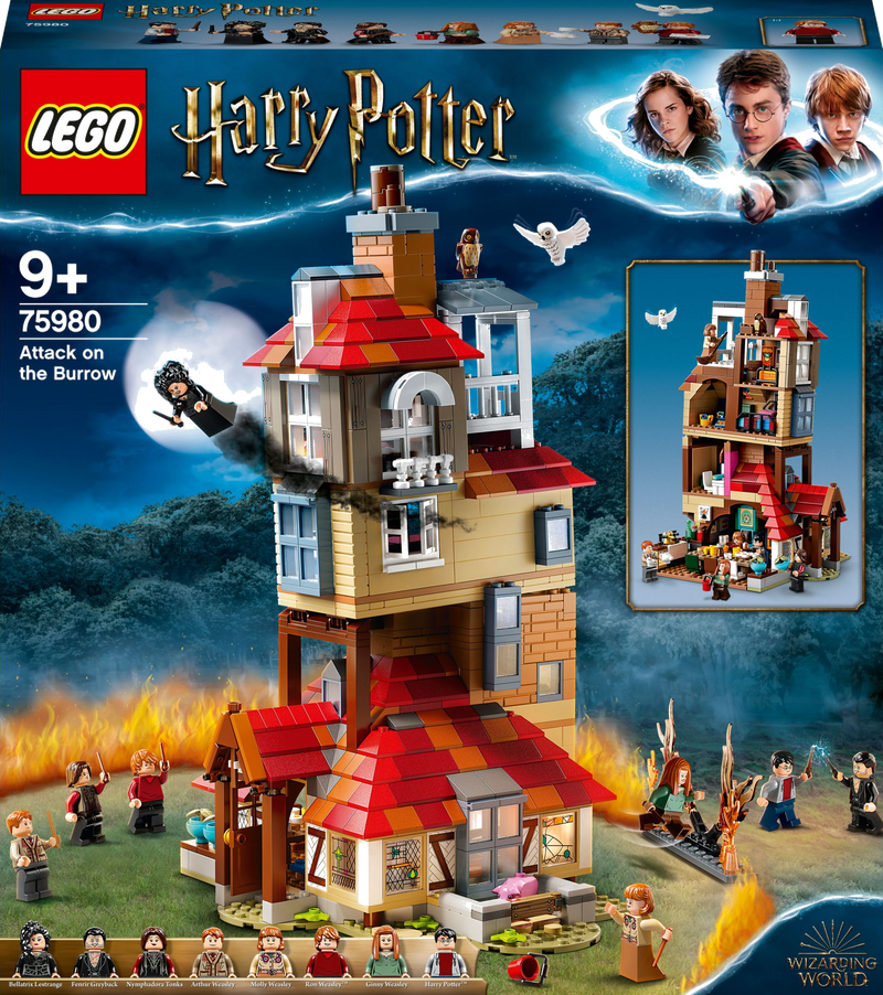 LEGO Harry Potter 75980 Aanval op Het Nest