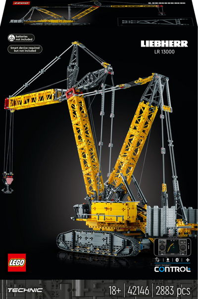 LEGO Technic 42146 Liebherr Rupsbandkraan LR 13000