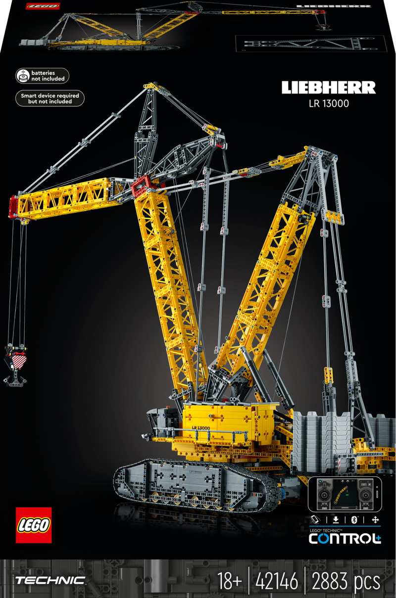 LEGO Technic 42146 Liebherr Rupsbandkraan LR 13000