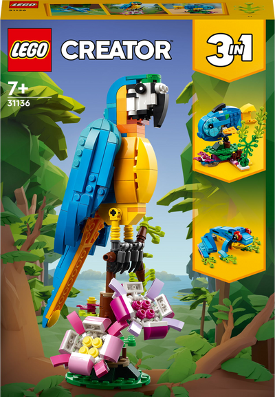 LEGO Creator 31136 Exotische papegaai