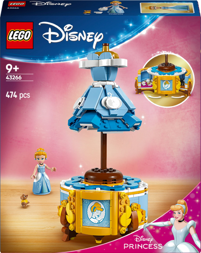 LEGO Disney 43266 De jurk van Assepoester