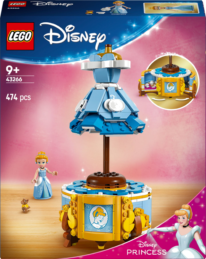 LEGO Disney 43266 De jurk van Assepoester
