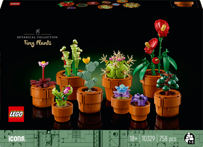 LEGO Icons 10329 Miniplantjes
