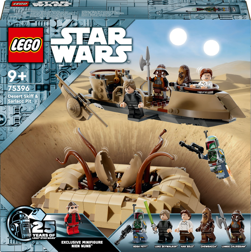 LEGO Star Wars 75396 Desert Skiff en Sarlacc-kuil