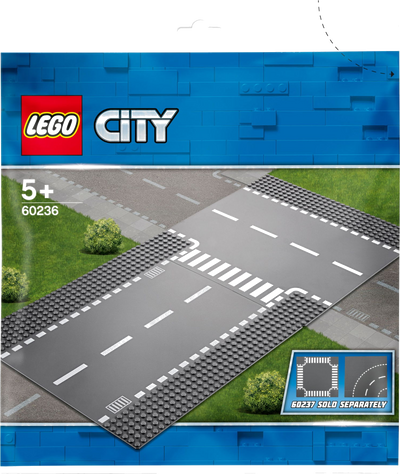 LEGO City 60236 Rechte en T-splitsing