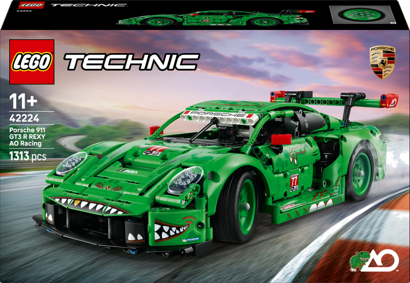 LEGO Technic 42224 Porsche 911 GT3 R REXY AO Racing auto