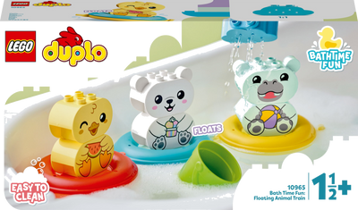 LEGO Duplo 10965 Pret in bad: drijvende dierentrein