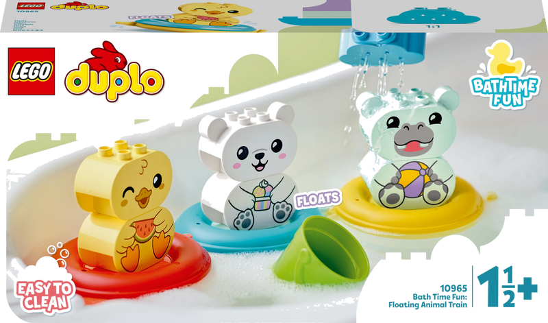 LEGO Duplo 10965 Pret in bad: drijvende dierentrein